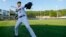  New York Yankees shortstop Derek Jeter warms up in Moosic, Pennsylvania, July 6, 2013.