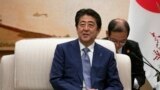 正在中国访问的日本首相安倍