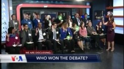 VOA's Diaspora Panel on the Debate