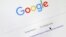 A cursor moves over Google's search engine page on Aug. 28, 2018, in Portland, Ore.
