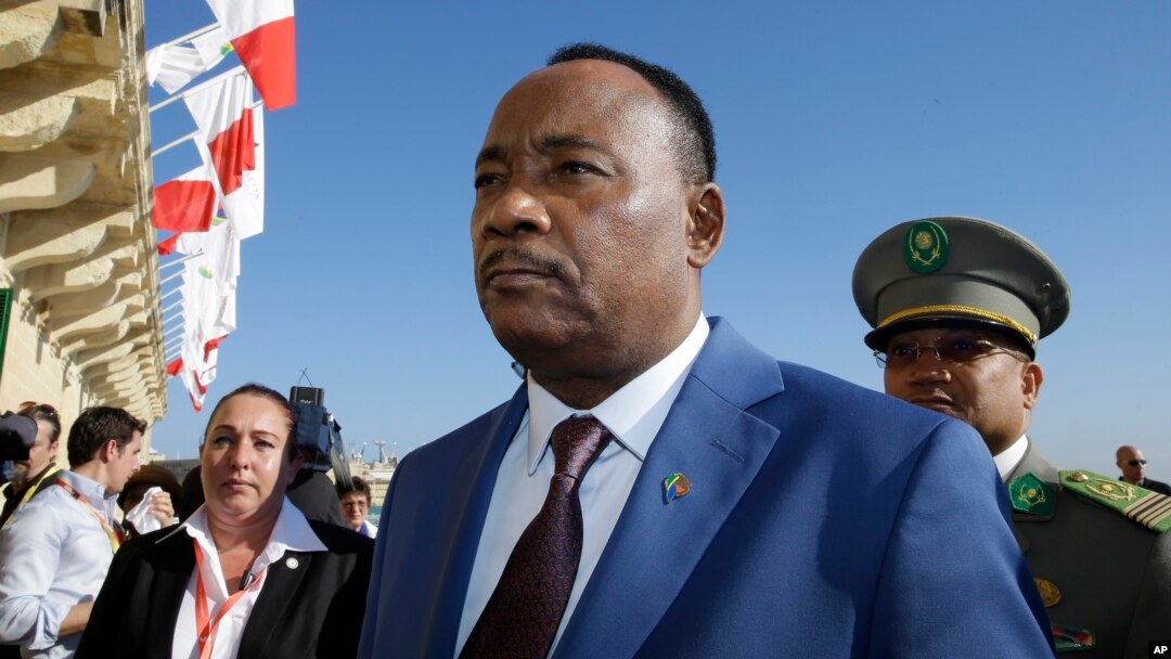 Shugaba Mahamadou Issoufou na Nijar