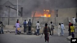 Tsohon hoton fashe-fashen boma-boman da suka faru a Kano a shekarar da ta gabata. (File photo)