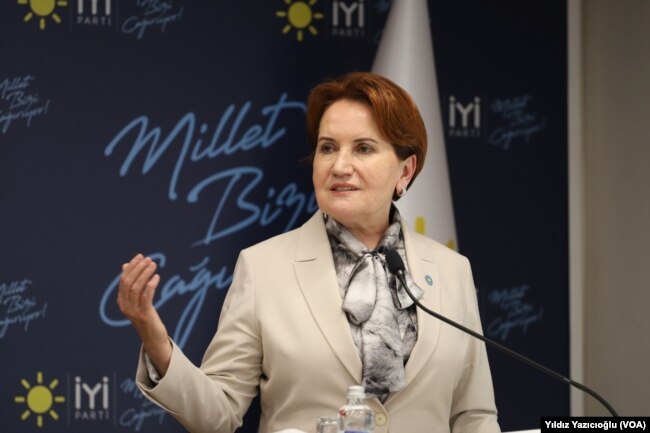 İyi Parti Genel Başkanı Meral Akşener