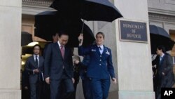 Претседателот на Јужна Кореја во посета на Вашингтон