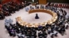 (FILE) The UN Security Council holds a meeting at UN headquarters in New York on September 25, 2024.