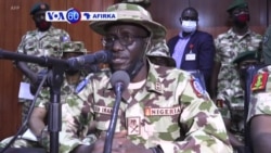 VOA60 AFIRKA: Sabon babban hafsan tsaron kasar Manjo Janar Leo Irabor, ya kai ziyara babbar cibiyar yaki da Boko Haram dake Maiduguri