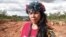 Indigenous leadership Marcia Guajajara poses for a photo in indigenous land Santuario dos Pajes in Brasilia, Dec. 3, 2017. 