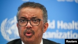 世界卫生组织总干事谭德塞（Tedros Adhanom Ghebreyesus）。