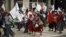 FILE - Hundreds of indigenous people, peasant farmers and activists demonstrate in the streets of Guatemala City, demanding the end of the corruption and the persecution of political leaders, May 8, 2019. 