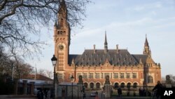 Istana Perdamaian (Peace Palace), kantor Mahkamah Internasional (ICJ) di Den Haag, Belanda. (Foto: dok).