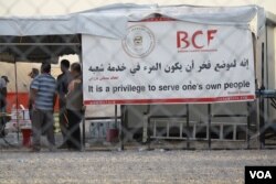 The Barzani Charity Foundation operates 14 camps and several other large humanitarian projects in the region. BCO President Mousa Ahmed says the flight cancellations will have a "severe impact" on the the refugee and displaced families it serves, Sept. 28, 2017, taken in Hassan Sham, Kurdistan Region, Iraq.
