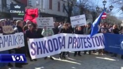 Protestë e opozitës në Shkodër