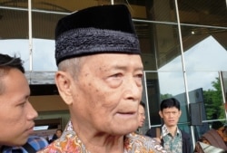 Buya Ahmad Syafii Maarif. (Foto: VOA/ Nurhadi)