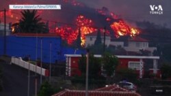 İspanya’daki La Palma Adası Lavlar Altında