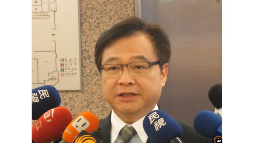 台灣執政黨國民黨立委紀國棟(美國之音張永泰拍攝)