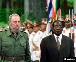 VaFidel Castro naVaRobert Mugabe