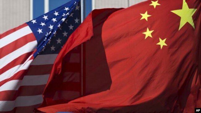 美国中国国旗