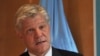 United Nations official Fabrizio Hochschild is interviewed by AFP in Bogota, Colombia on Feb. 24, 2016. 