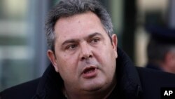 Grčki ministar odbrane Panos Kamenos