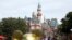 FILE - The Cindarella Castle is seen at Walt Disney World in Orlando.