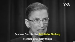 How Justice Ruth Bader Ginsburg Made US History 