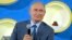 FILE - Russian President Vladimir Putin speaks as he meets with the students while visiting the Sirius Educational Center for Gifted Children during the traditional opening of the school year known as the "Day of Knowledge" in the Black Sea resort of Sochi, Sept. 1, 2018.