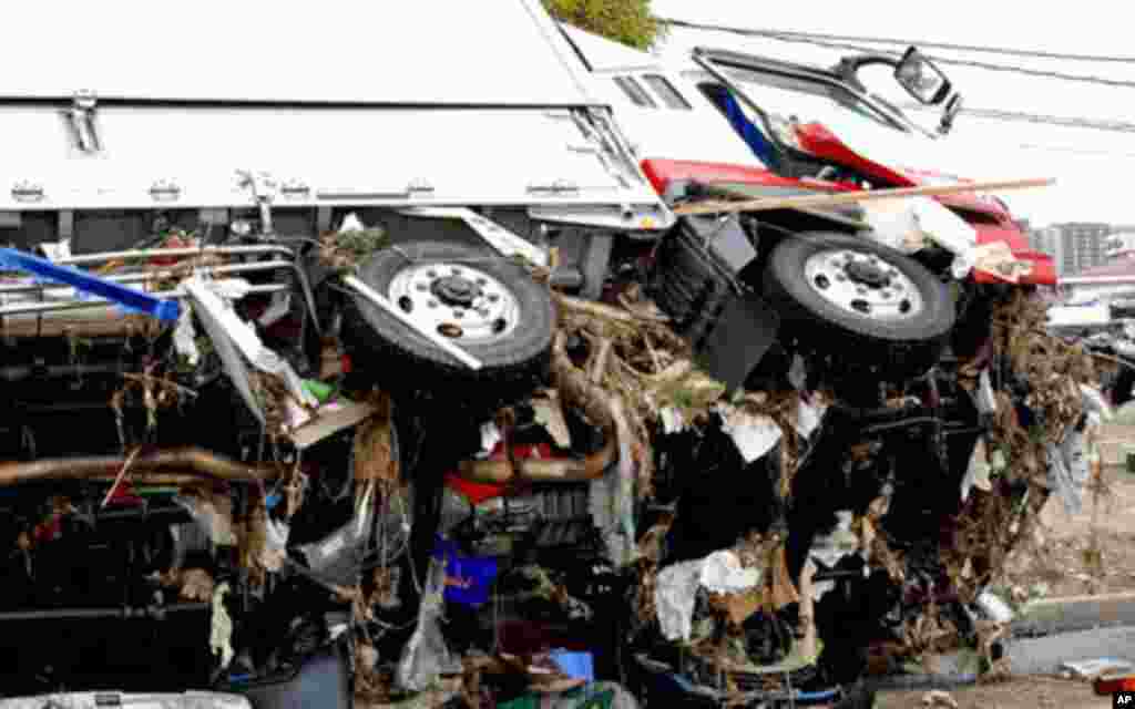 Sendai, Japan, March 14, 2011