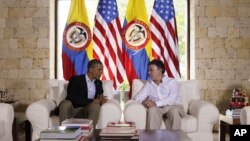 Los presidentes Juan Manuel Santos y Barack Obama asumieron una posición protagónica en la Cumbre de las Américas.