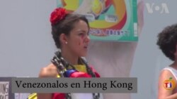 "Constituyente no es la salida": Venezolanos en Hong Kong