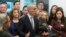 Chicago Mayor Rahm Emanuel speaks at a news conference, Nov. 14, 2016, in Chicago. The former White House chief of staff under President Obama said the outcome of the U.S. presidential election will not impact Chicago's commitment as a sanctuary city.