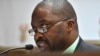 South Africa ICC Withdrawal: South Africa's minister of justice and correctional services, Michael Masutha, speaks to the press in Pretoria, South Africa, Friday, Oct. 21, 2016. Masutha said South Africa will soon submit a bill in parliament to withdraw f