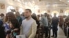 Convicted cocaine smuggler Jos Leijdekkers attends a church service in Tihun, Sierra Leone, Jan. 1, 2025, in this screen grab obtained from a social media video. First Lady Fatima Maada Bio via Facebook/via REUTERS.