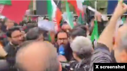 تظاهرات هواداران جنگ در ایران 