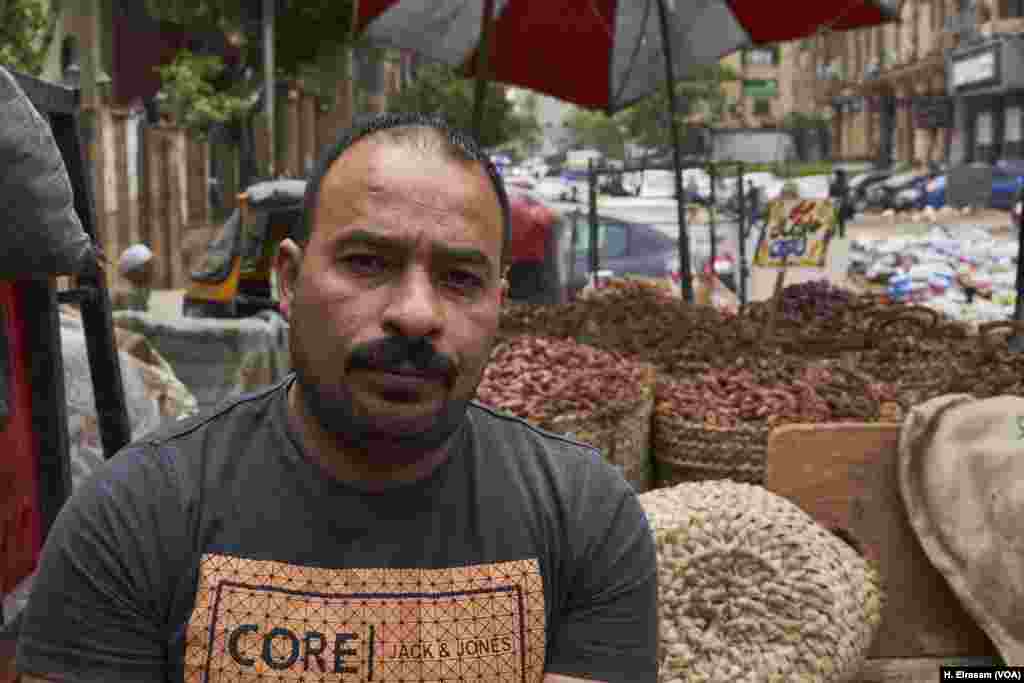For Amr, a date vendor, the statistics mean nothing on the ground. He complains of poor sales this year. &ldquo;The prices are double, for any goods, there are lots of food still in stores.&rdquo;