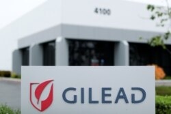 FILE - Gilead Sciences Inc. pharmaceutical company is pictured in Oceanside, Calif.