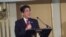 日本首相安倍访问莫斯科。（资料照片，美国之音白桦拍摄）