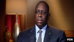 FILE - Macky Sall, President of Senegal.