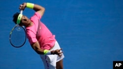 Rafael Nadal, Melbourne, le 19 janvier 2015.