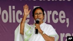 ভারতের পশ্চিমবঙ্গের মুখ্যমন্ত্রী মমতা বন্দ্যোপাধ্যায়