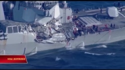 Chưa rõ nguyên nhân vụ đâm tàu ngoài khơi Nhật Bản