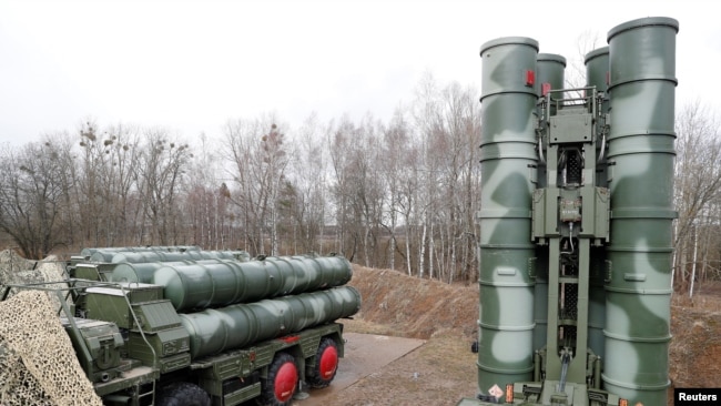 RusiyanÄ±n S-400 yer-hava tipli raket mÃ¼dafiÉ sistemi