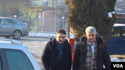 Dolazak na ročište Gorana Salihovića i advokata Rifata Konjića