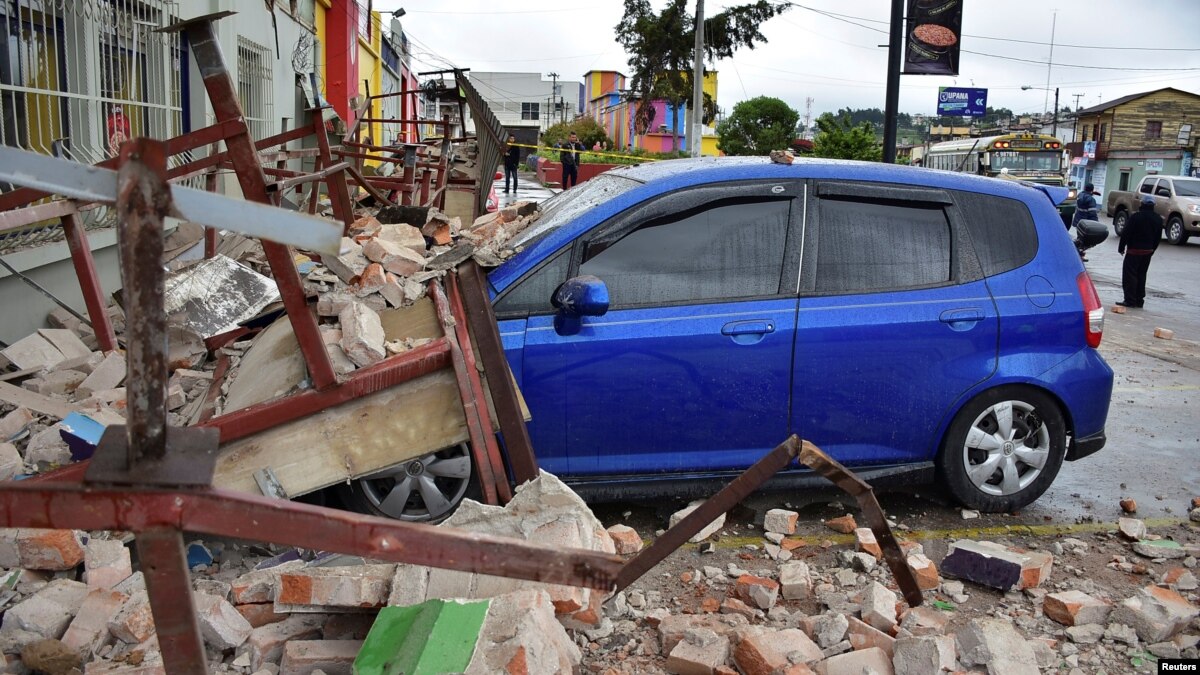 5 Dead In Magnitude-6.9 Earthquake In Western Guatemala