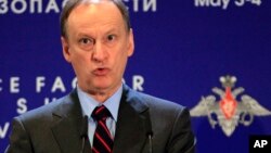 Nikolai Patrushev acusó a Estados Unidos de querer debilitar a Rusia.