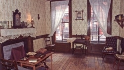 A room in the Gumpertz family apartment at 97 Orchard Street