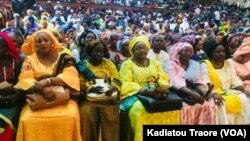 Wani gangamin mata da aka yi a kasar Mali da ke yammacin Afirka