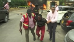 Kenya Rescue Workers Rush Victims to Safety