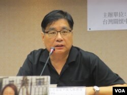 台灣關懷中國人權聯盟理事長楊憲宏（美國之音張永泰拍攝）