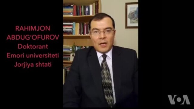 AQShdagi o'zbek olim: Terrorizmni qa'tiyan qoralaymiz