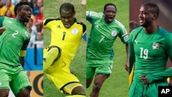 Yobo, Enyeama, Musa da Toure.